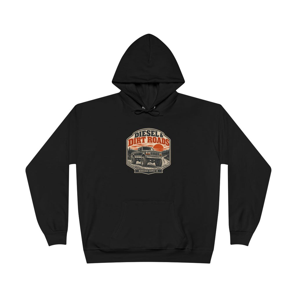 Diesel & Dirt Roads Blackout Hoodie