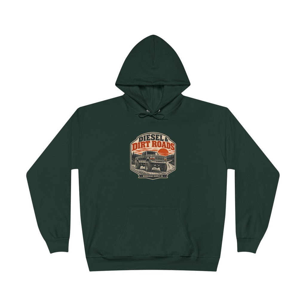 Diesel & Dirt Roads Blackout Hoodie