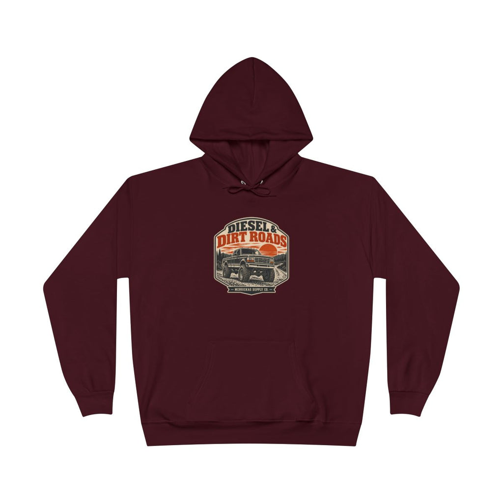 Diesel & Dirt Roads Blackout Hoodie