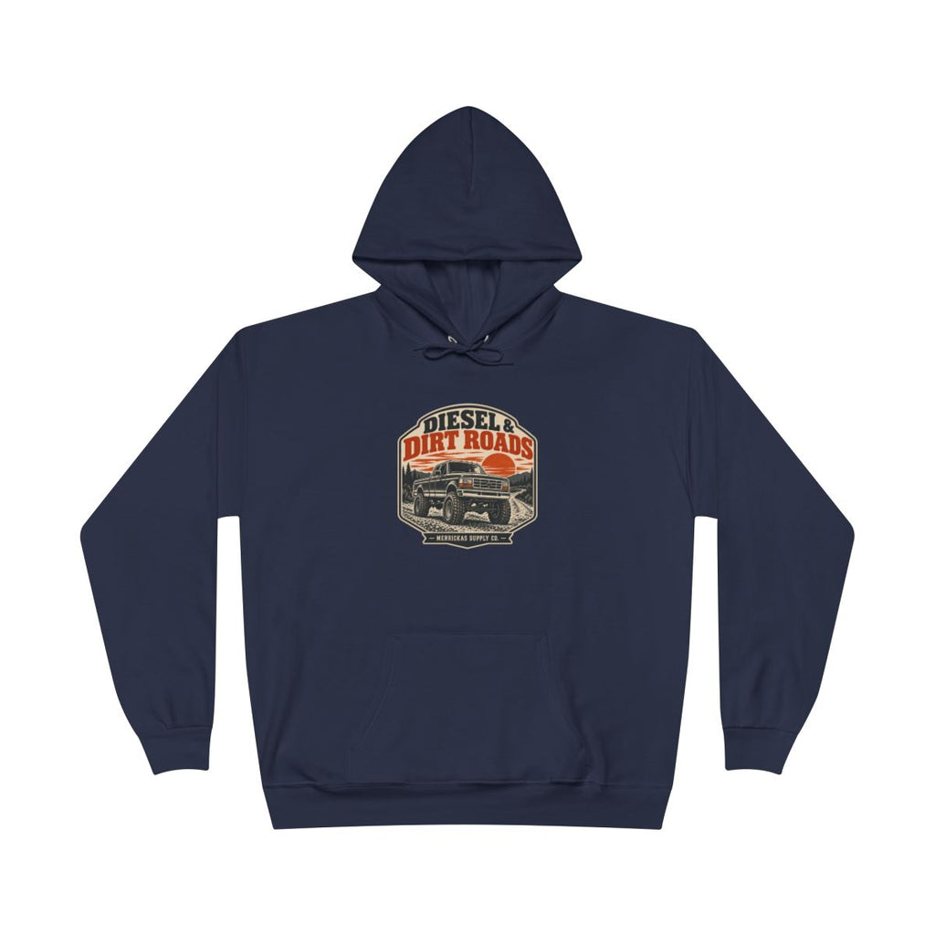 Diesel & Dirt Roads Blackout Hoodie