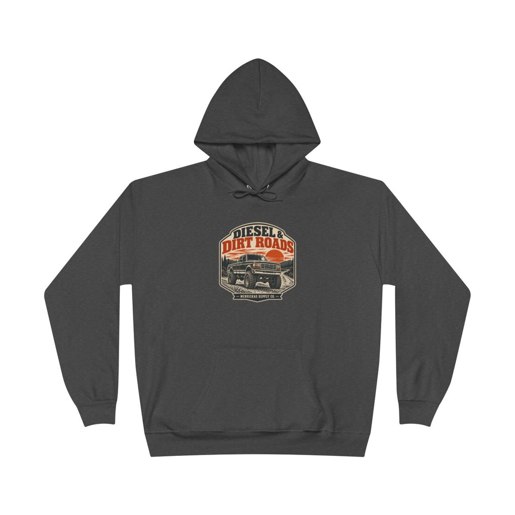 Diesel & Dirt Roads Blackout Hoodie