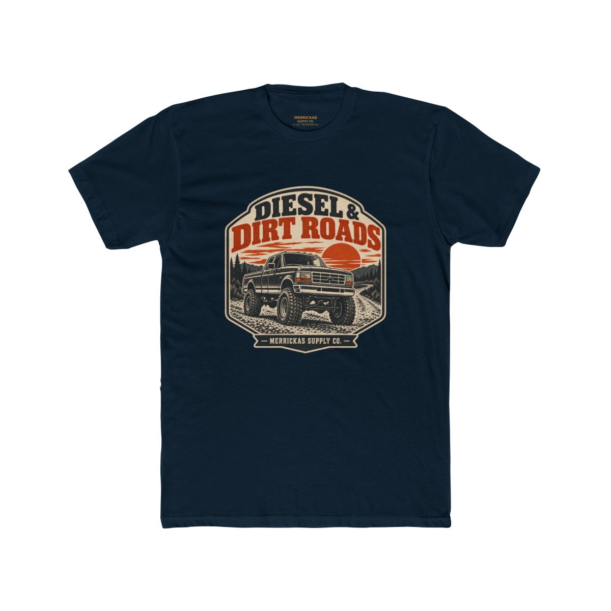 Diesel & Dirt Roads Blackout Tee