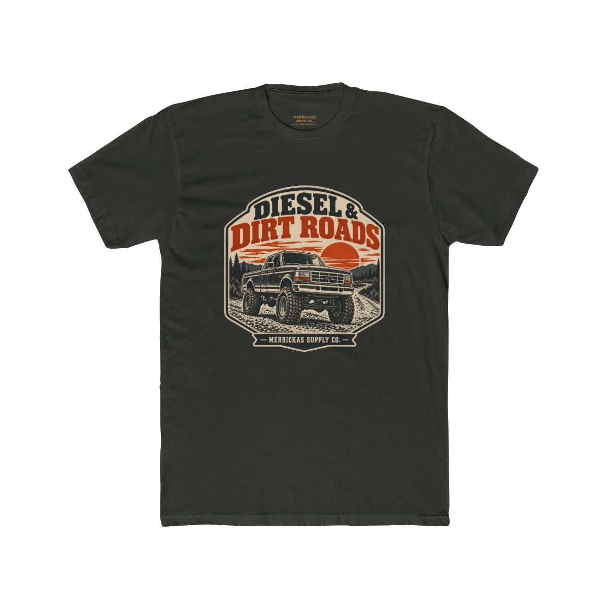 Diesel & Dirt Roads Blackout Tee