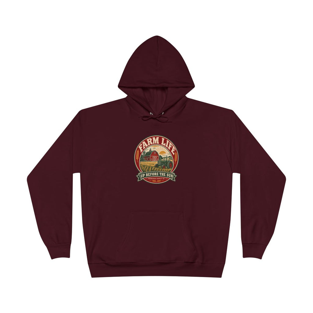 Farm Life Blackout Hoodie
