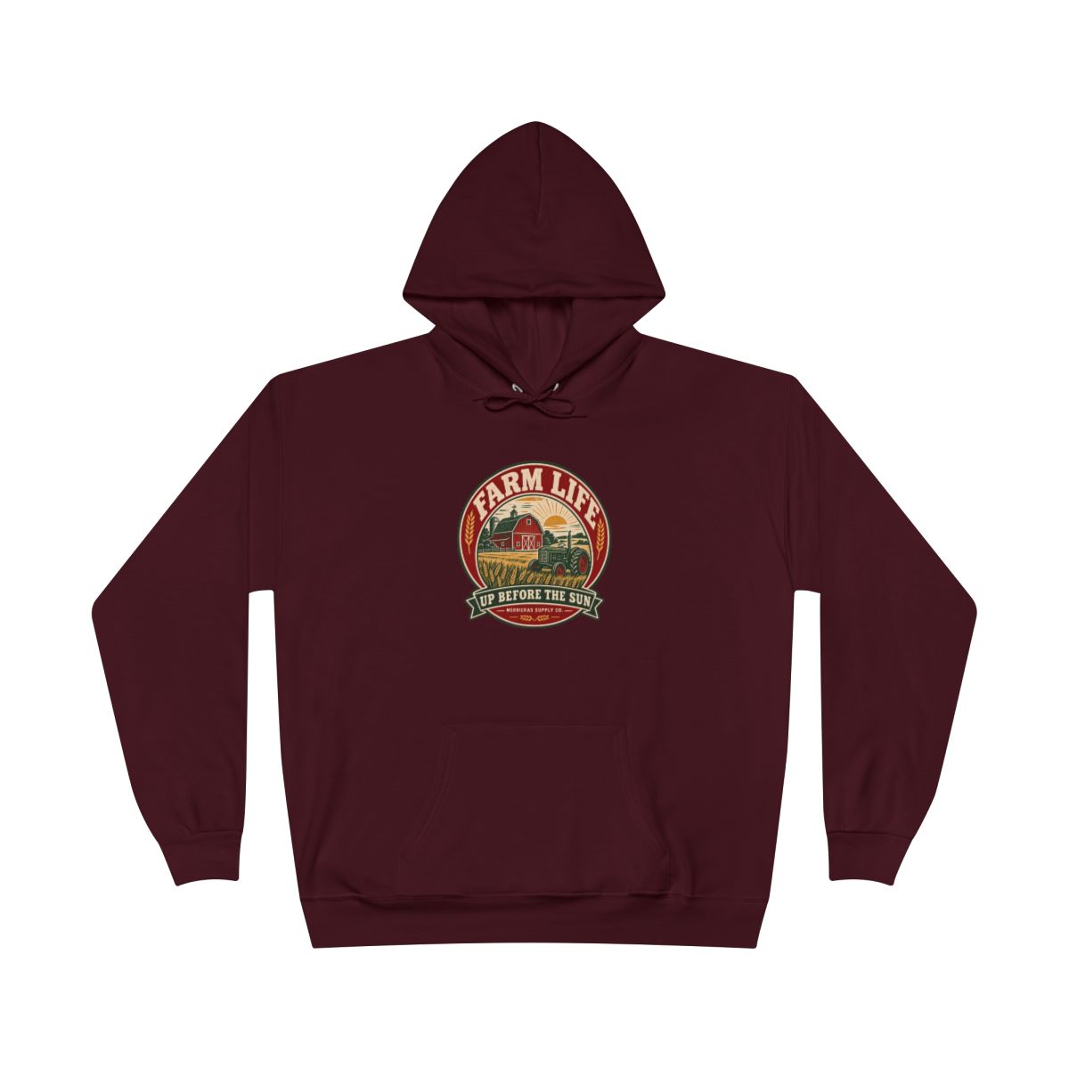 Farm Life Blackout Hoodie