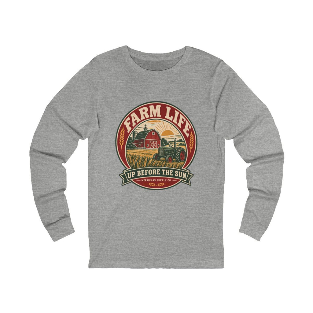 Farm Life Long Sleeve Tee