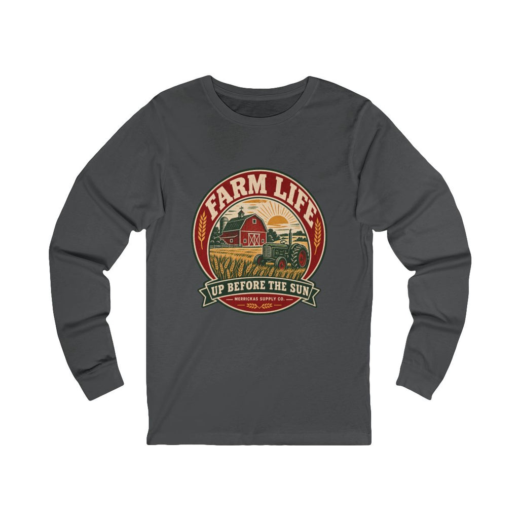 Farm Life Long Sleeve Tee