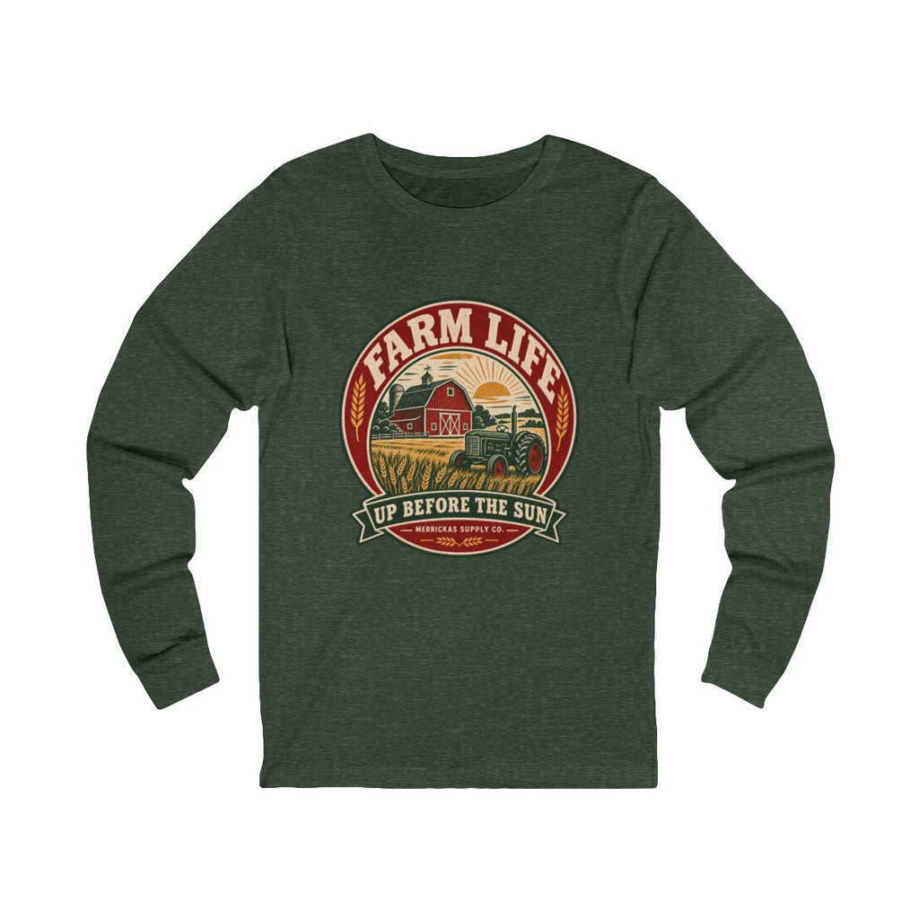 Farm Life Long Sleeve Tee