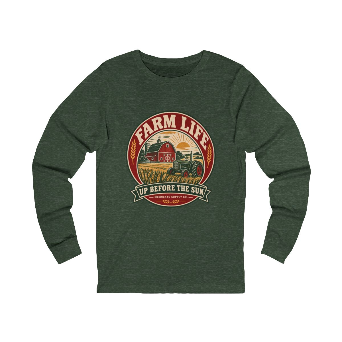 Farm Life Long Sleeve Tee