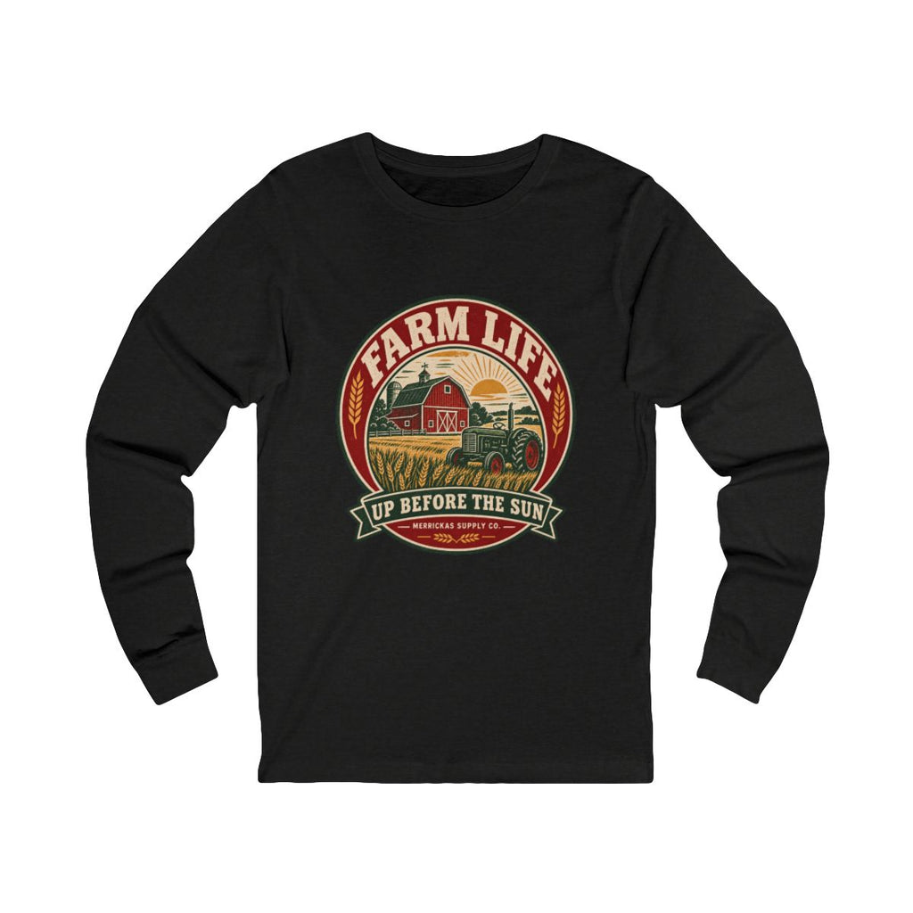 Farm Life Long Sleeve Tee