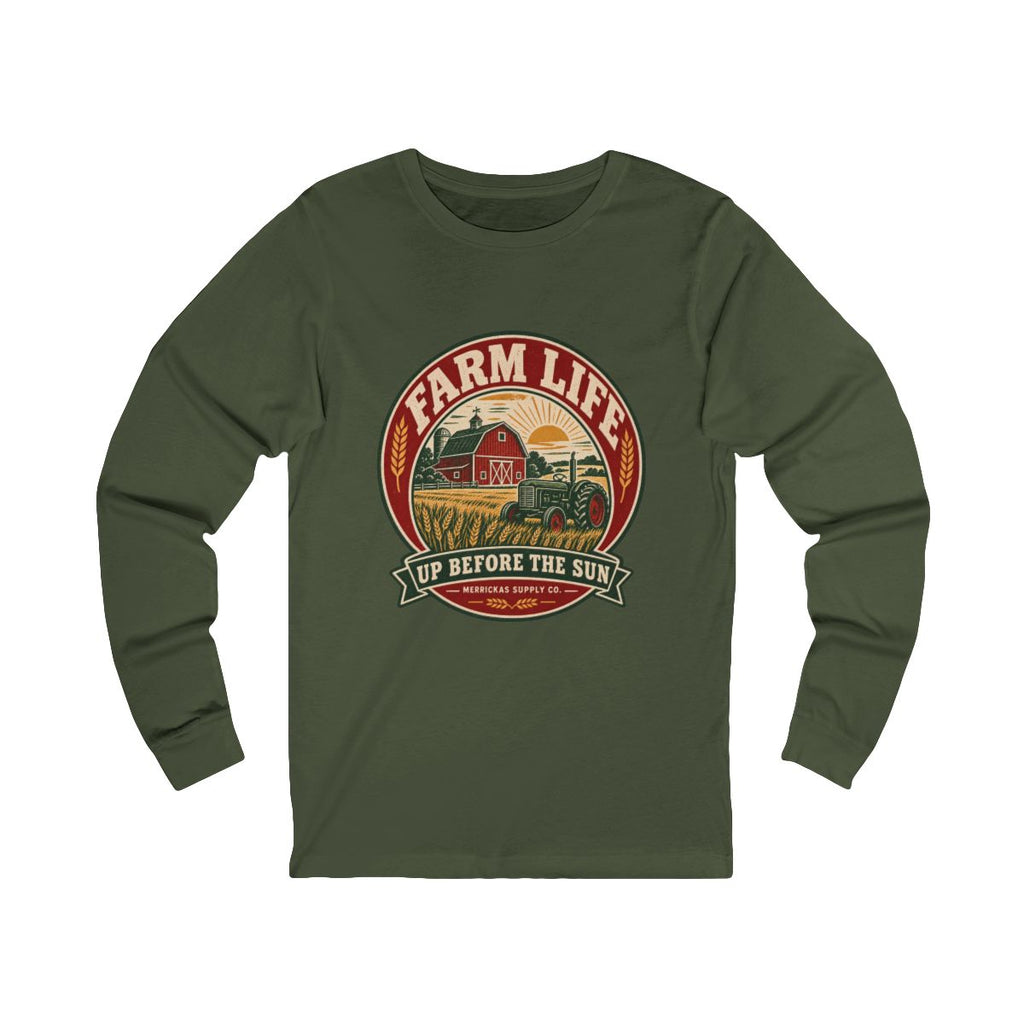 Farm Life Long Sleeve Tee