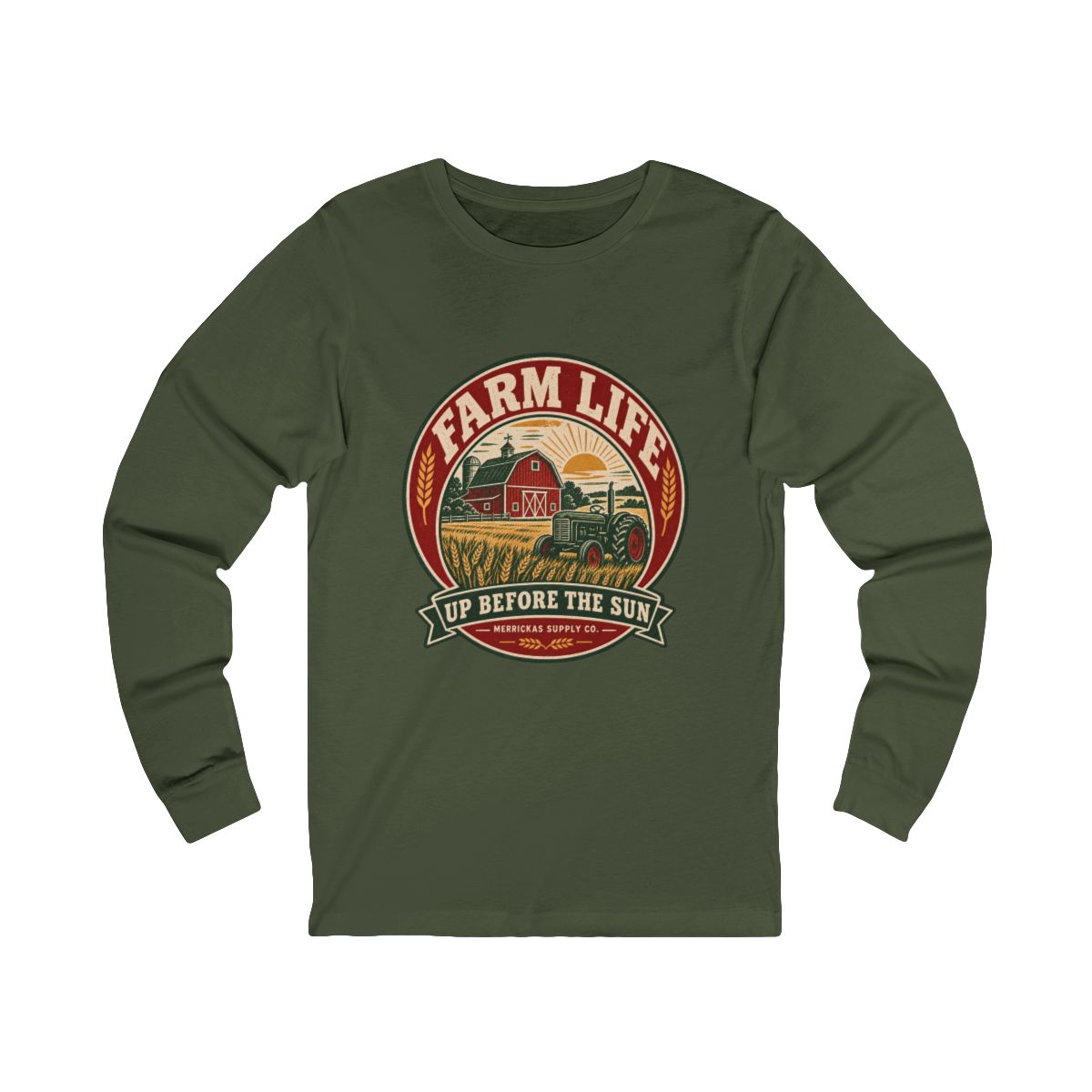 Farm Life Long Sleeve Tee