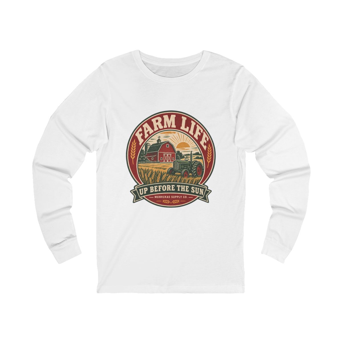 Farm Life Long Sleeve Tee