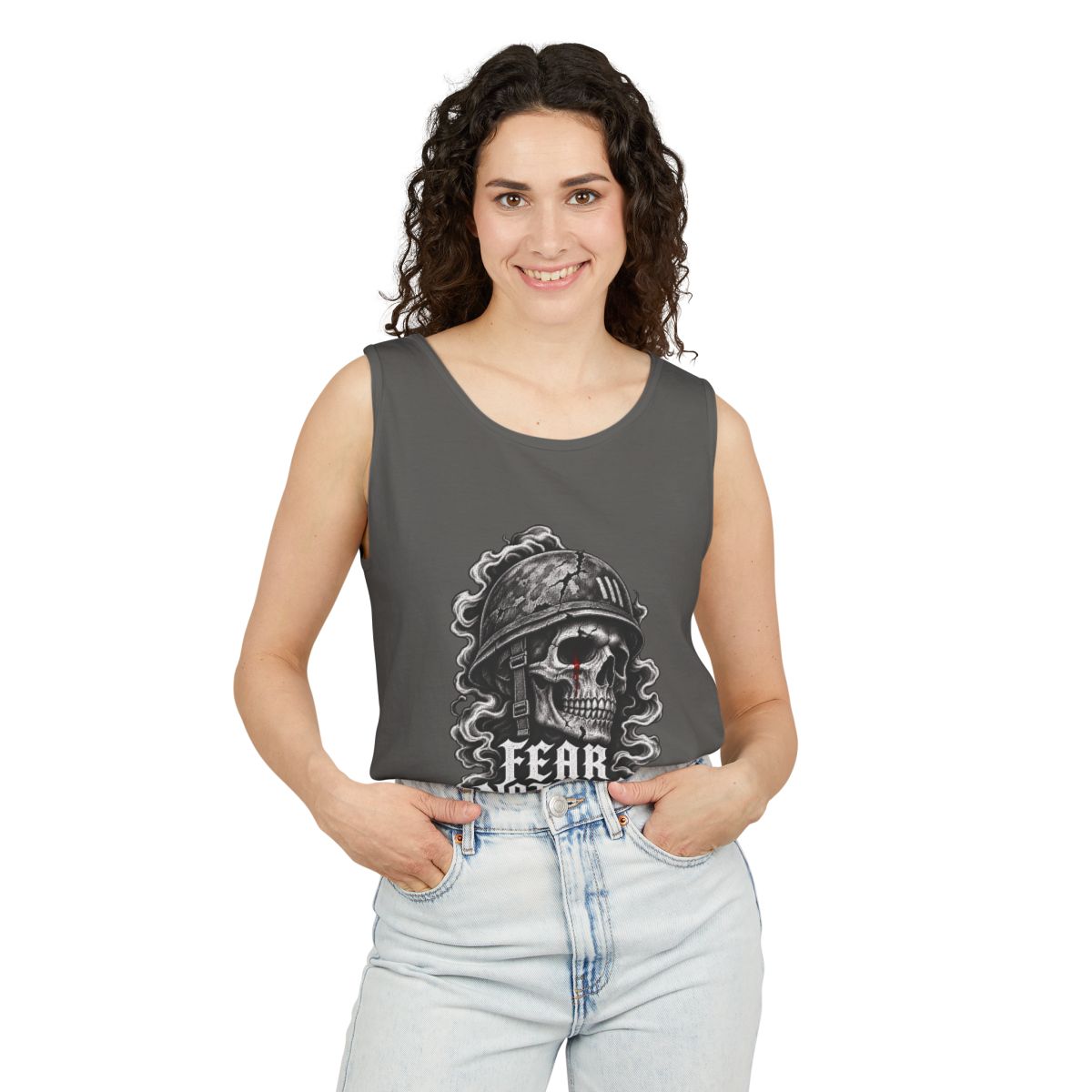 Fear Nothing Garment-Dyed Tank