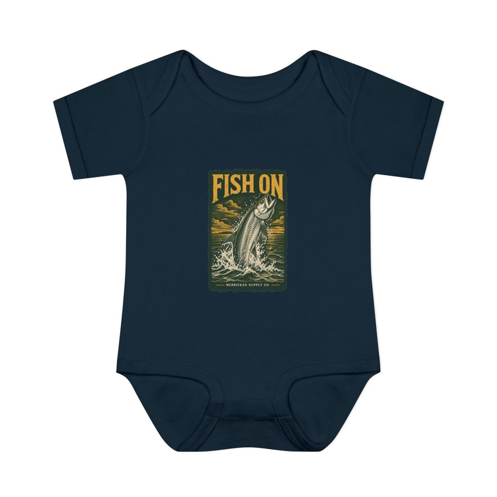 Fish On Baby Onesie