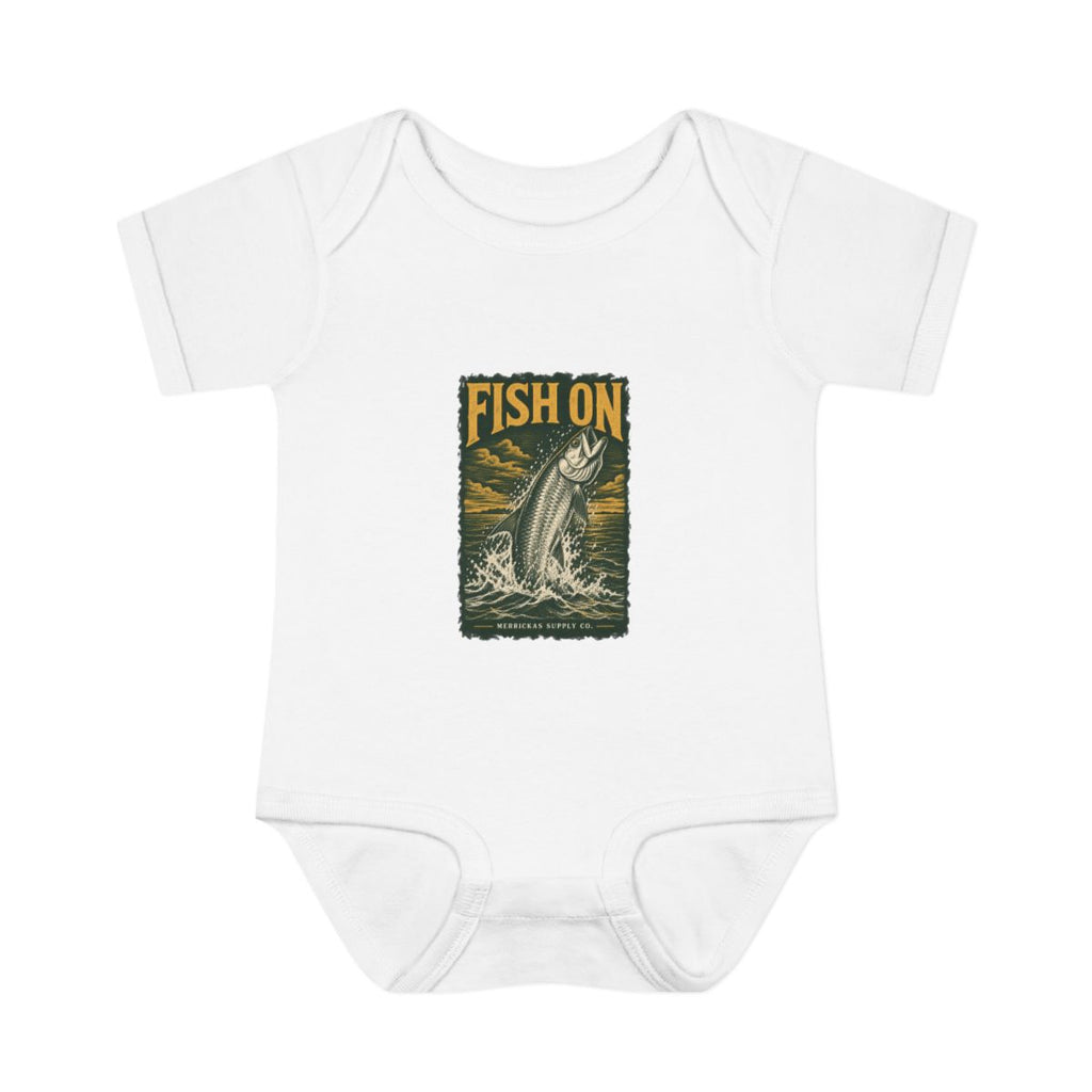 Fish On Baby Onesie