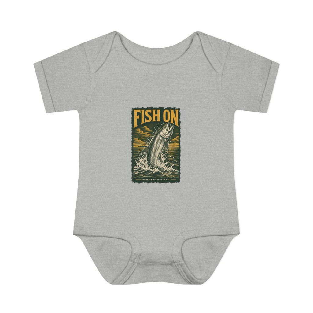 Fish On Baby Onesie
