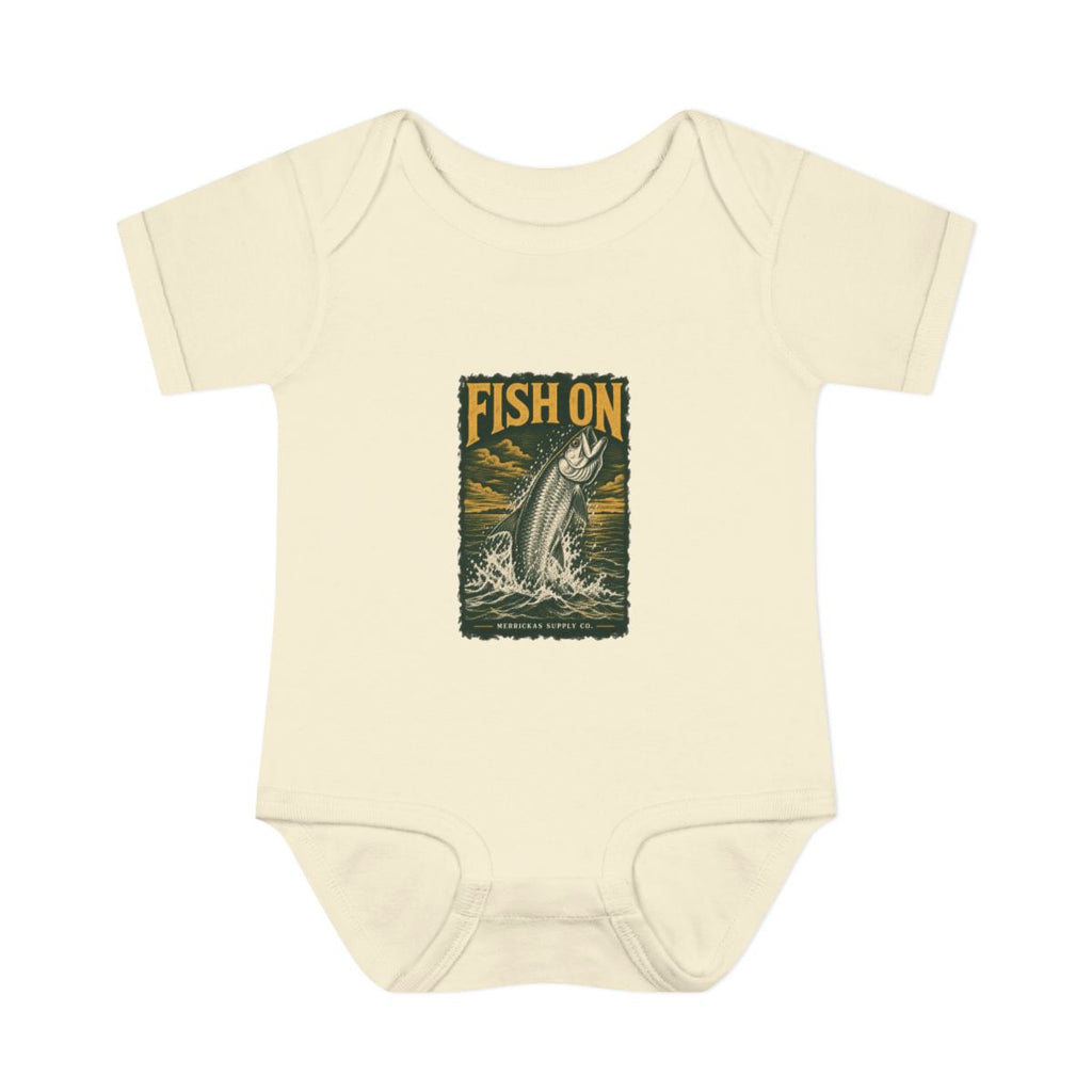 Fish On Baby Onesie