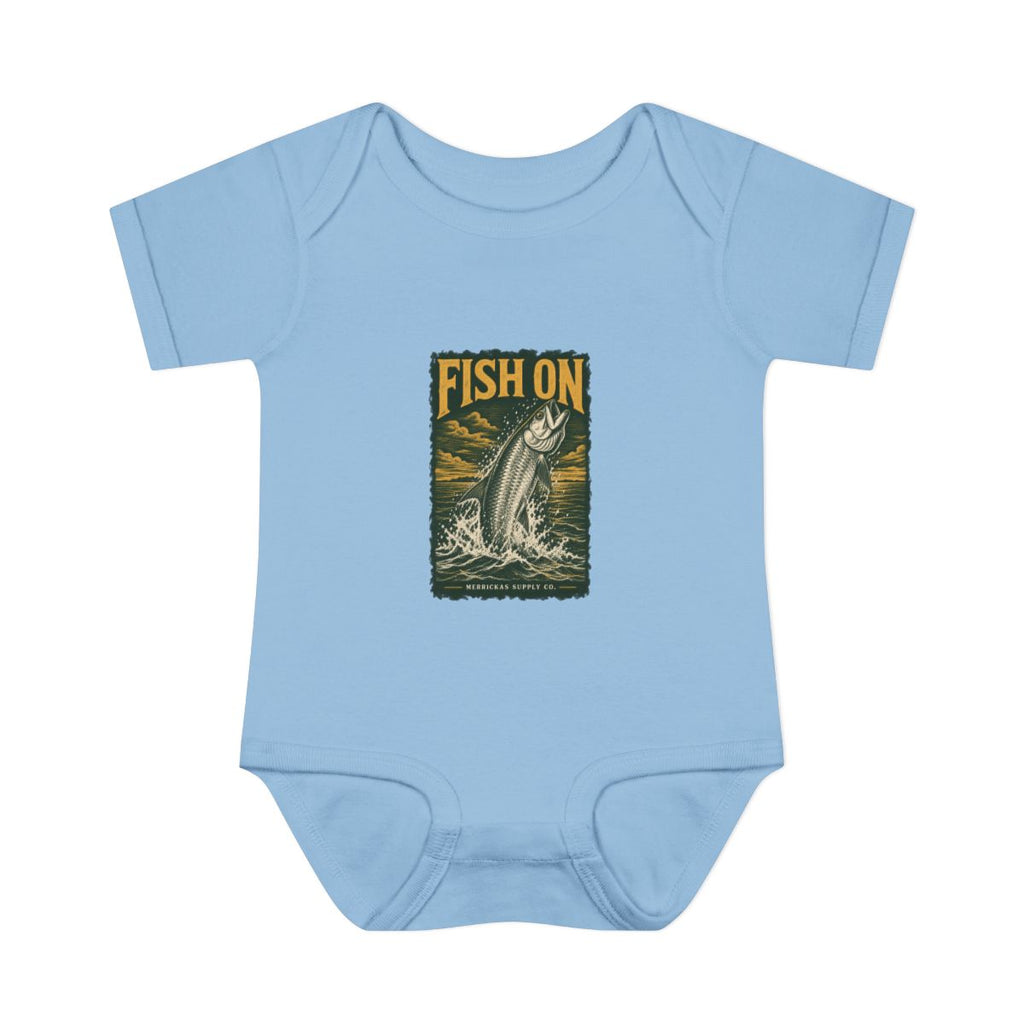 Fish On Baby Onesie