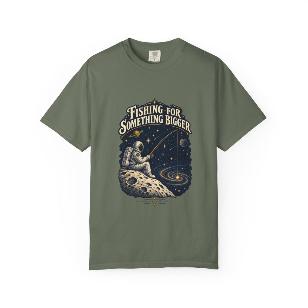 Fishing For Something Bigger Garment-Dyed Tee