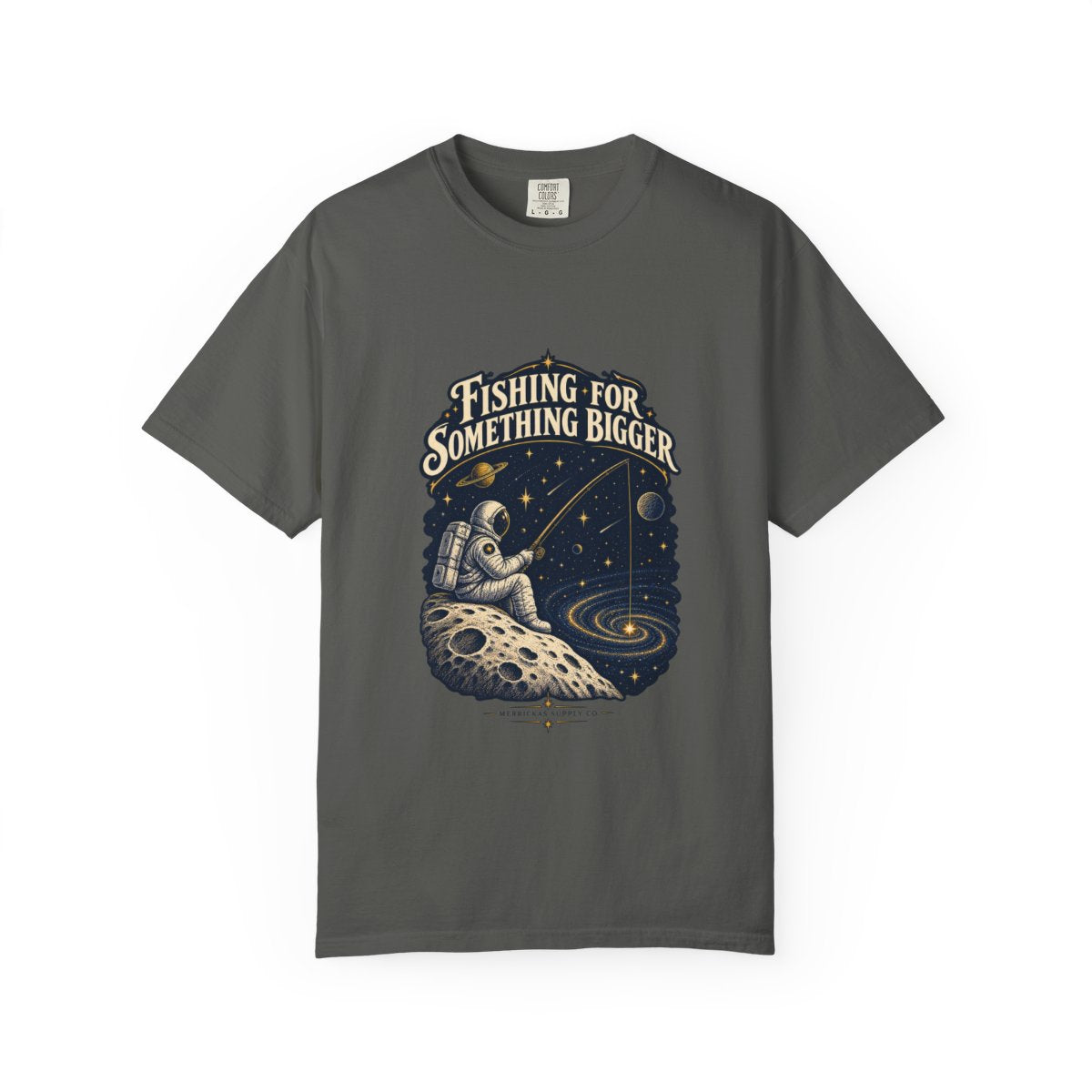 Fishing For Something Bigger Garment-Dyed Tee