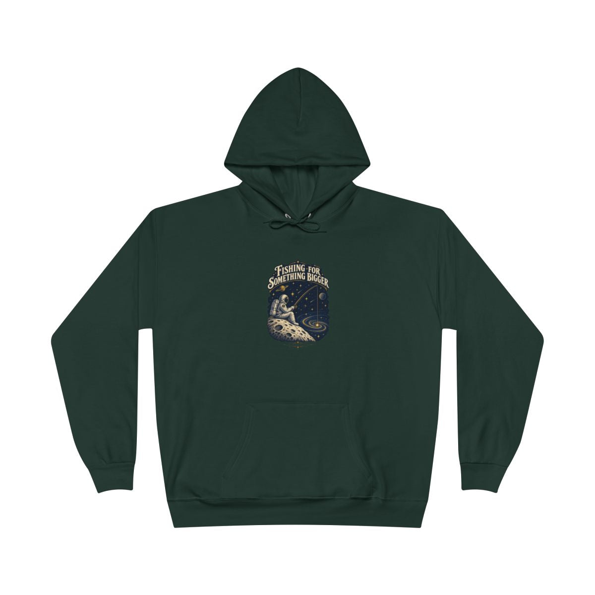 Fishing For Something Bigger Heavyweight Hoodie