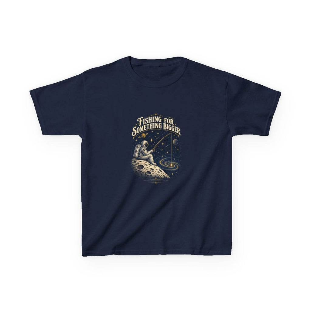 Fishing For Something Bigger Kids Tee