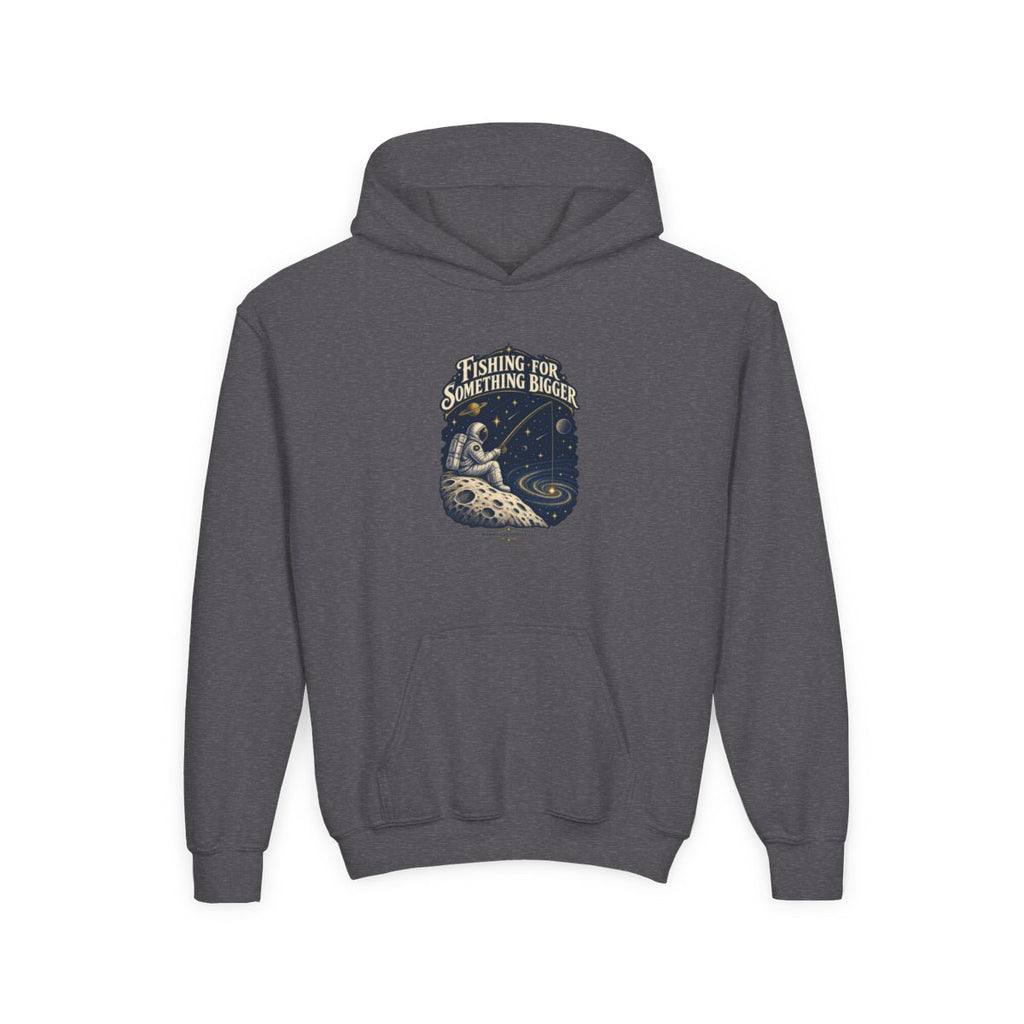 Fishing For Something Bigger Youth Hoodie