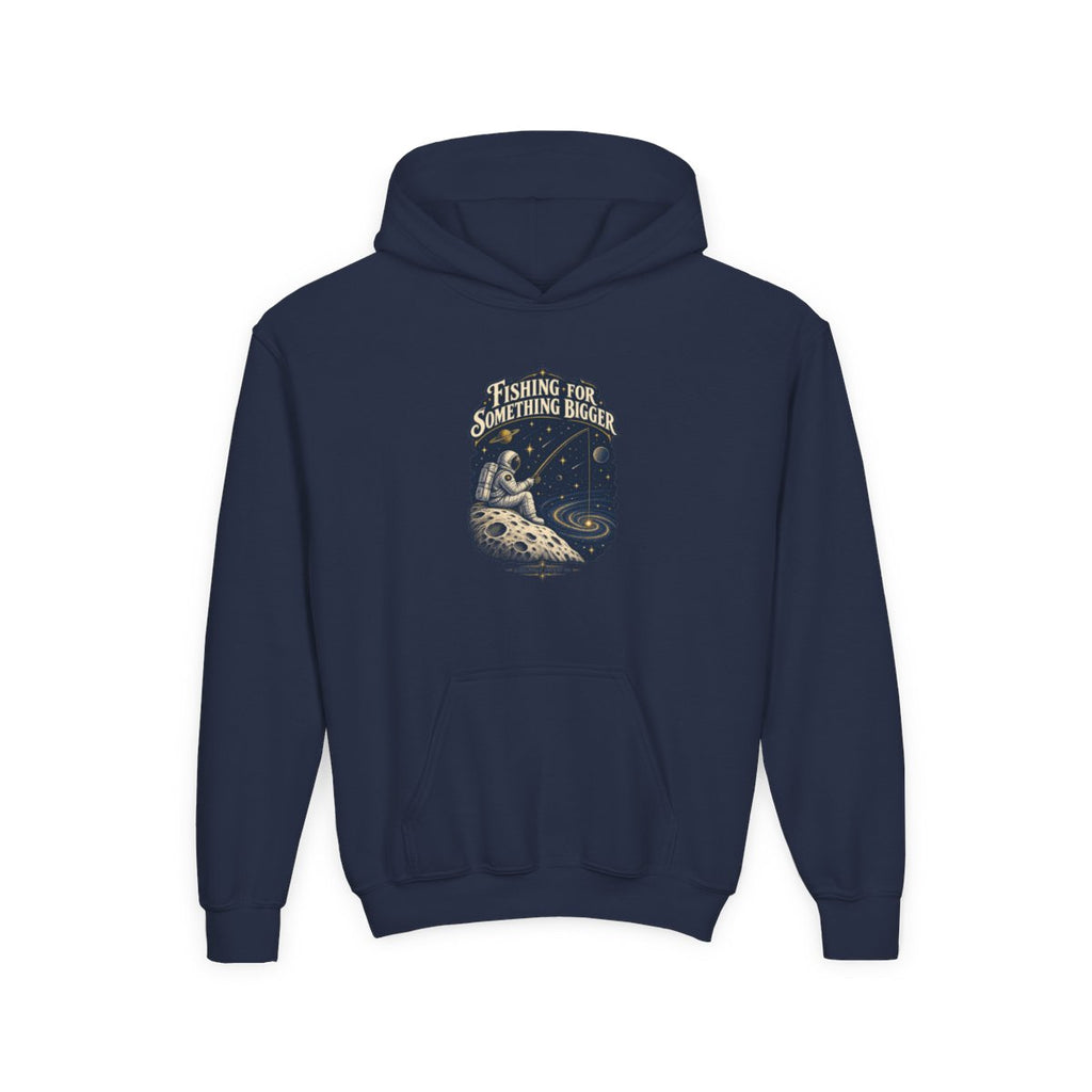 Fishing For Something Bigger Youth Hoodie