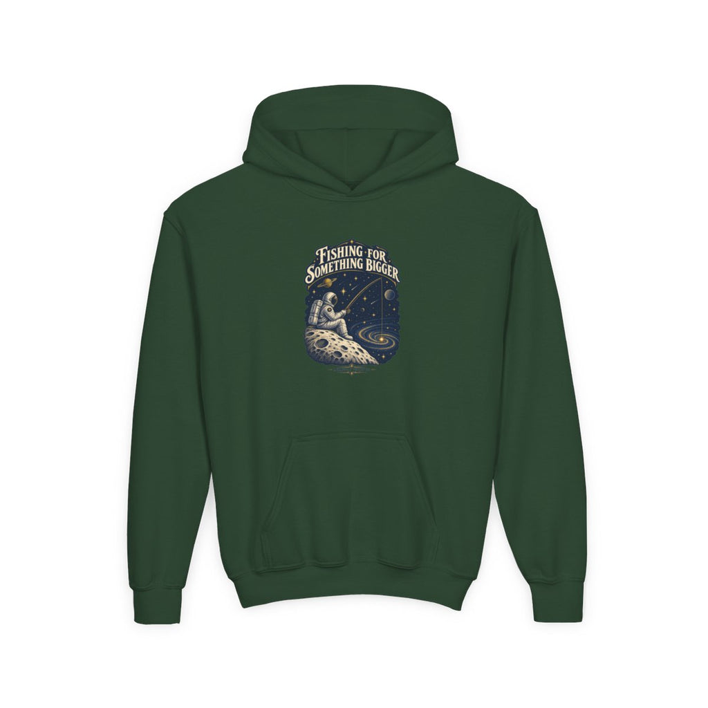 Fishing For Something Bigger Youth Hoodie