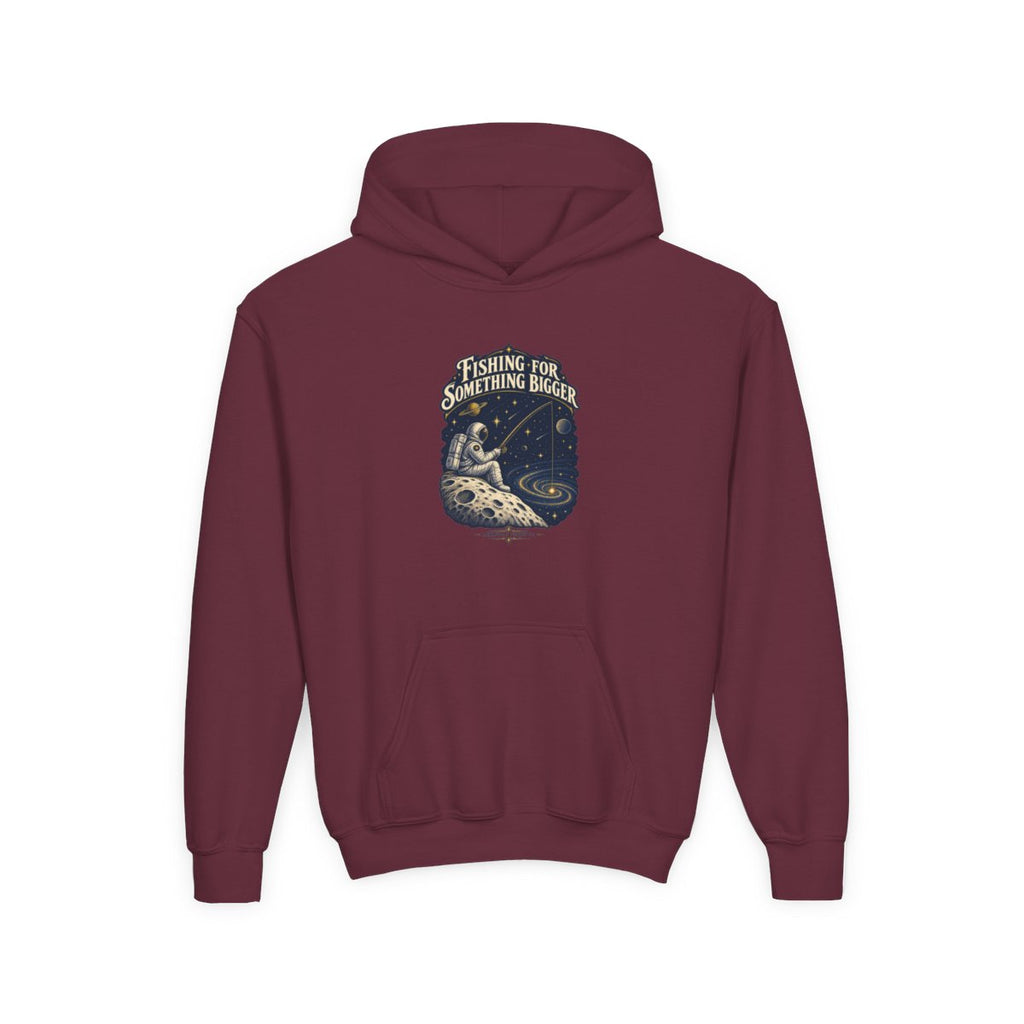 Fishing For Something Bigger Youth Hoodie