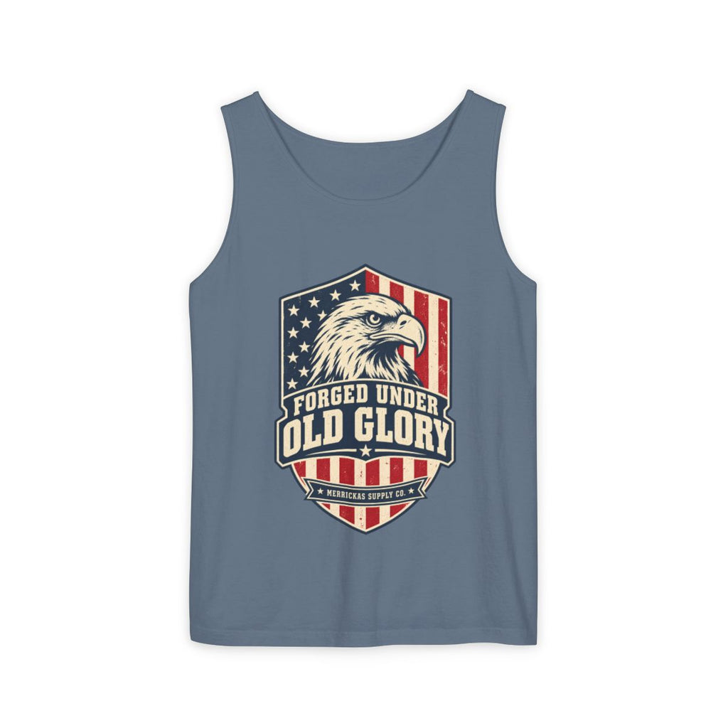 Forged Under Old Glory Garment-Dyed Tank