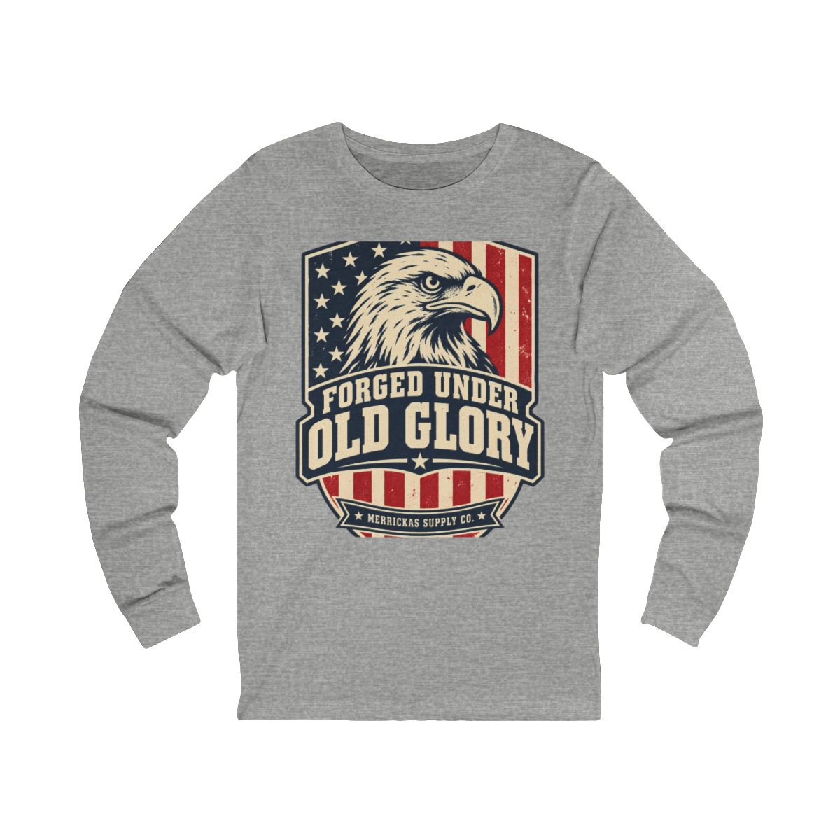Forged Under Old Glory Long Sleeve Tee