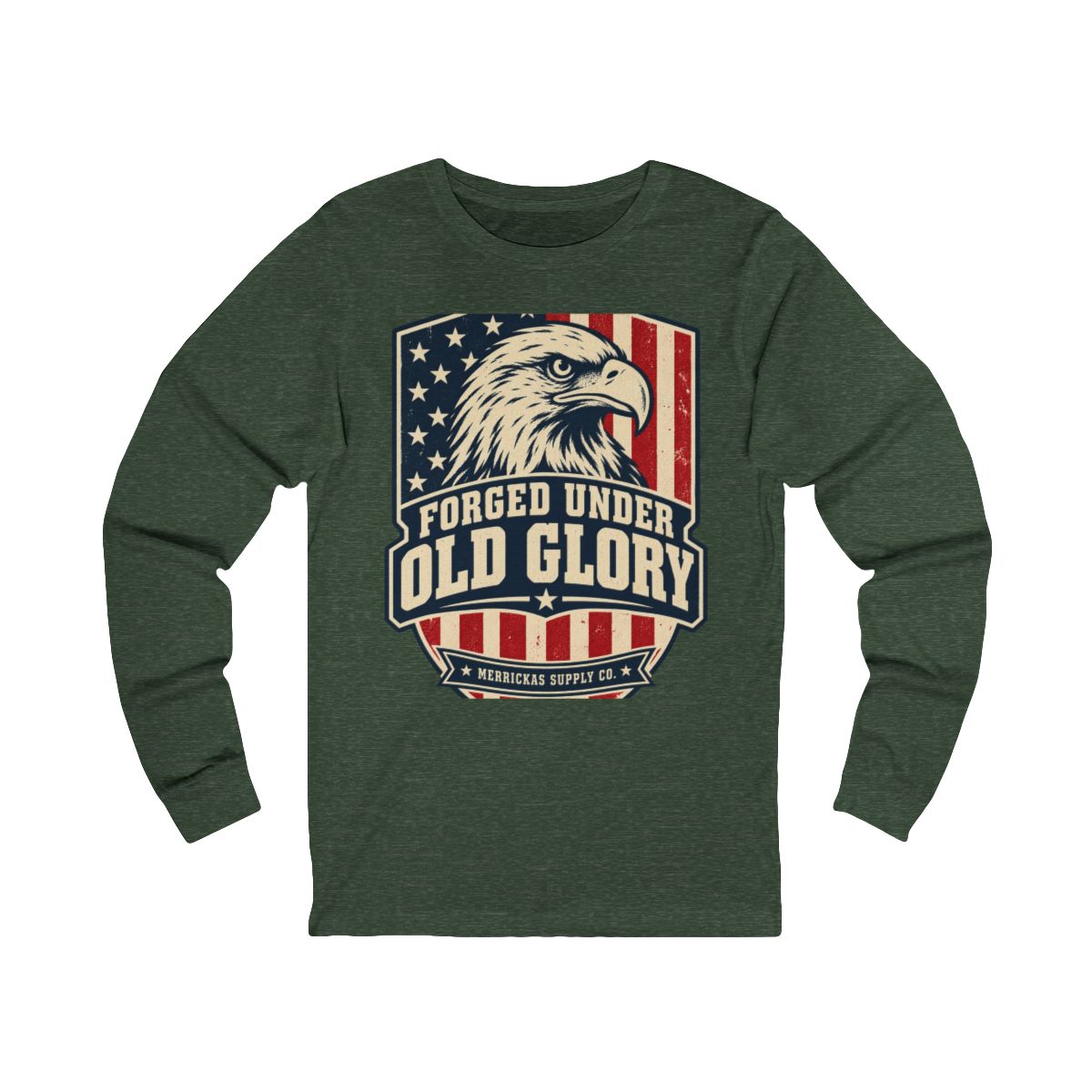 Forged Under Old Glory Long Sleeve Tee
