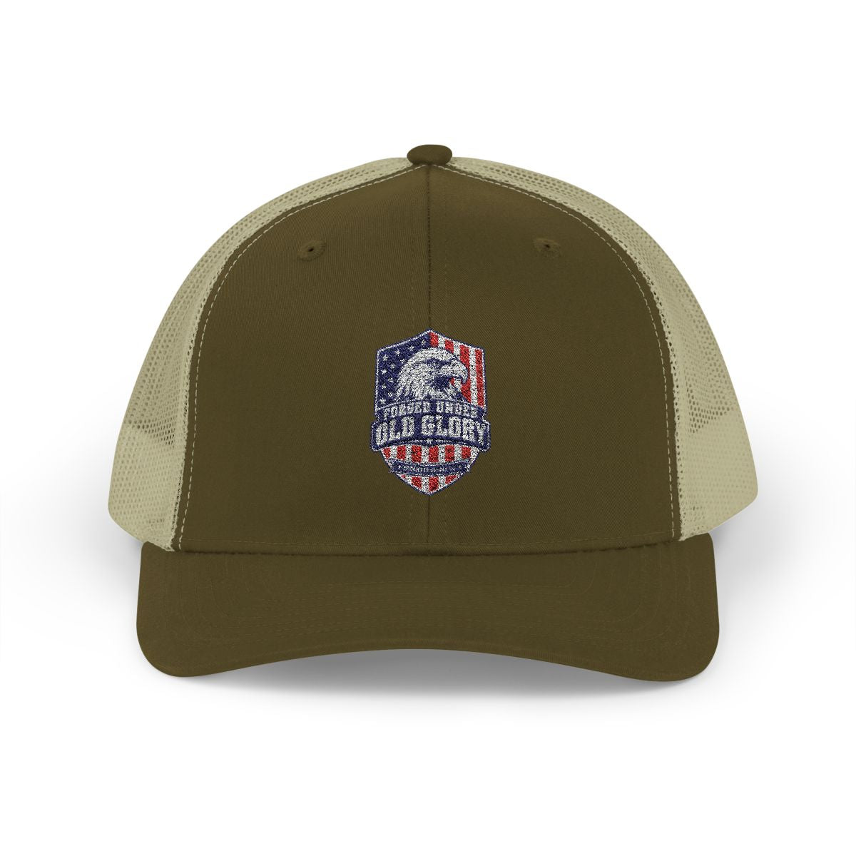 Forged Under Old Glory Snapback Trucker Hat