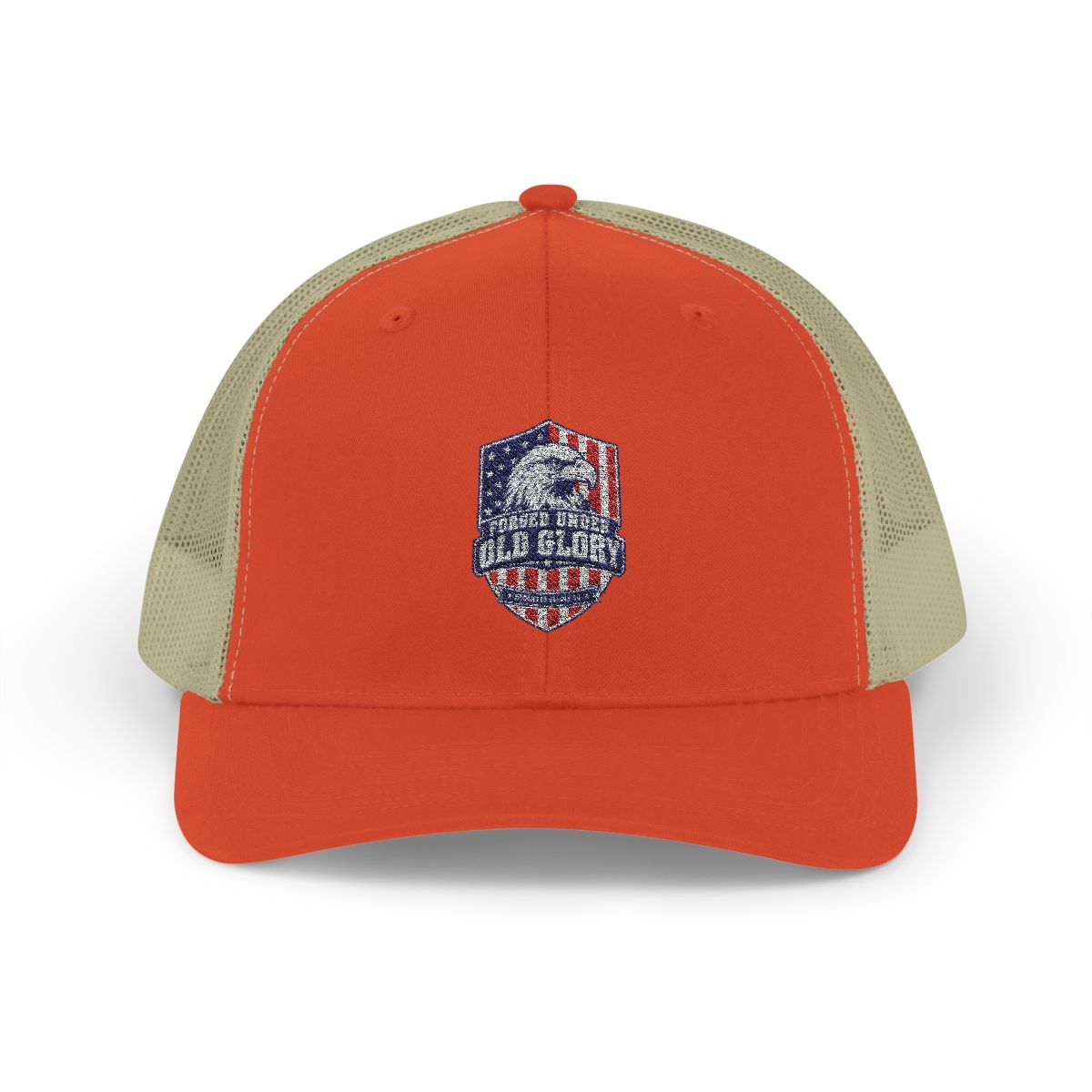 Forged Under Old Glory Snapback Trucker Hat