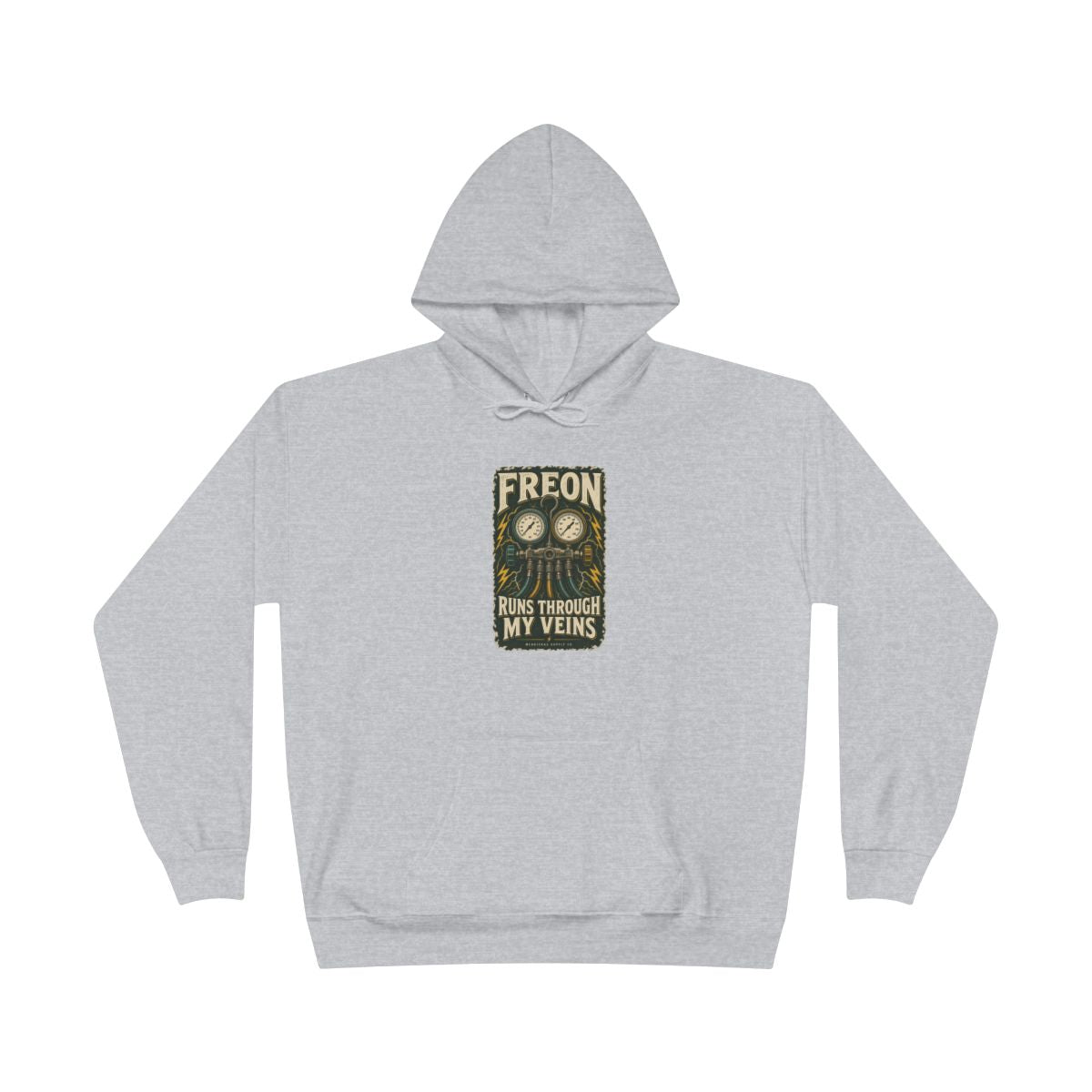 Freon Runs Through My Veins Heavyweight Hoodie
