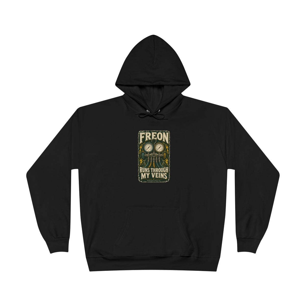 Freon Runs Through My Veins Heavyweight Hoodie
