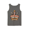 Fresh Cuts & Good Vibes Garment-Dyed Tank