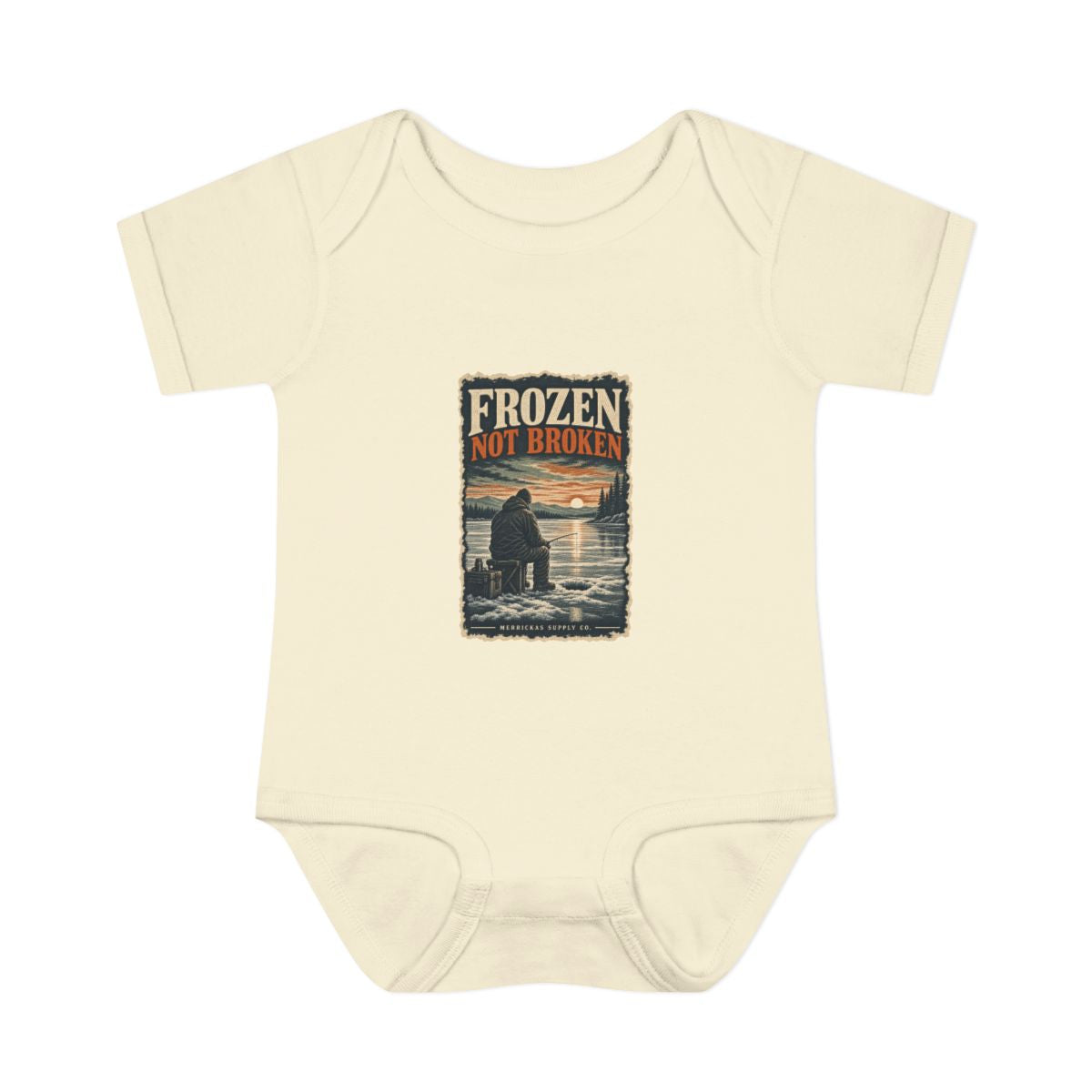 Frozen Not Broken Baby Onesie