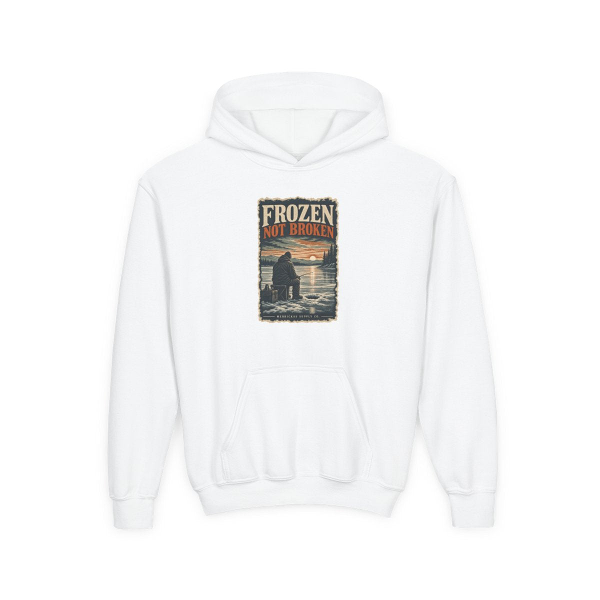 Frozen Not Broken Youth Hoodie