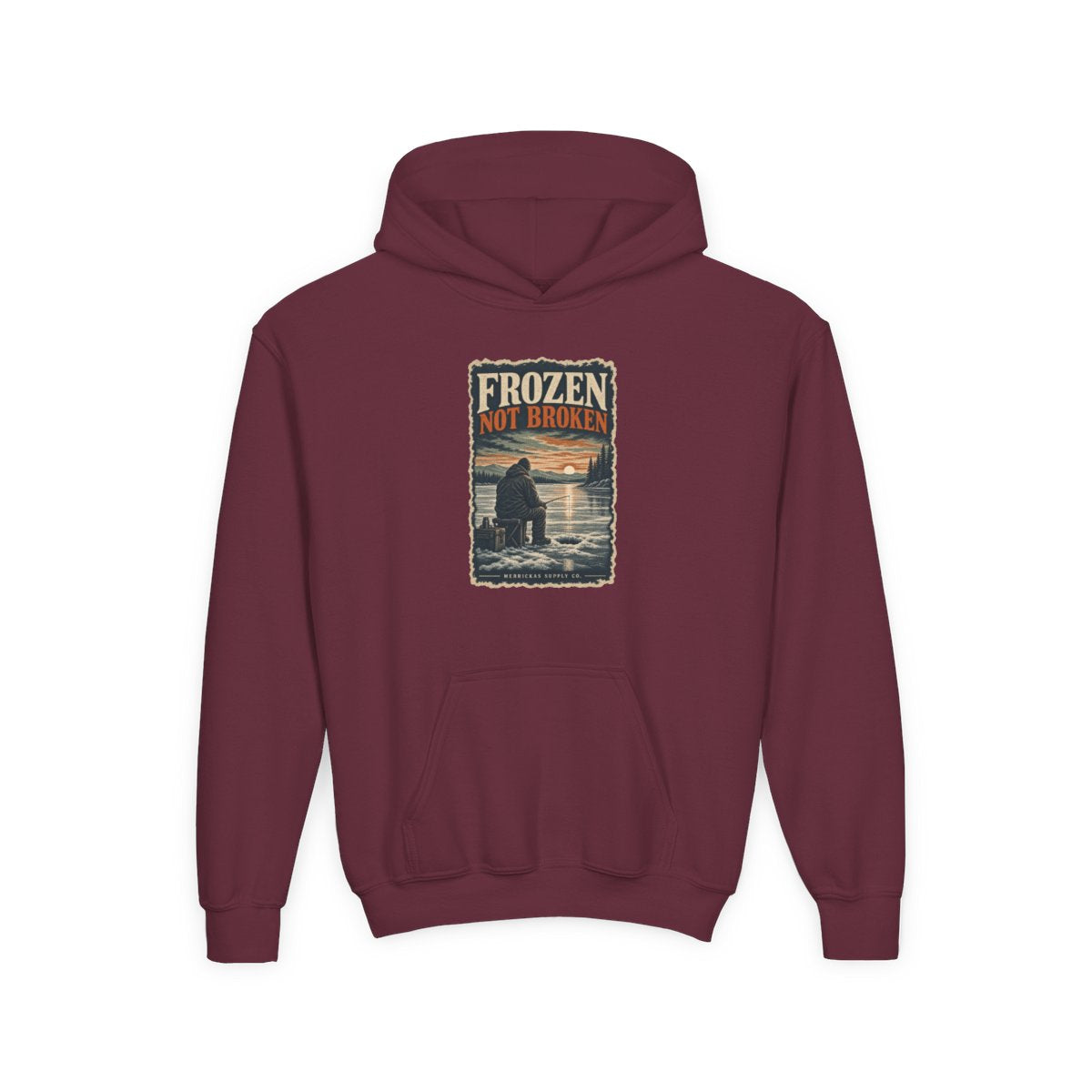 Frozen Not Broken Youth Hoodie
