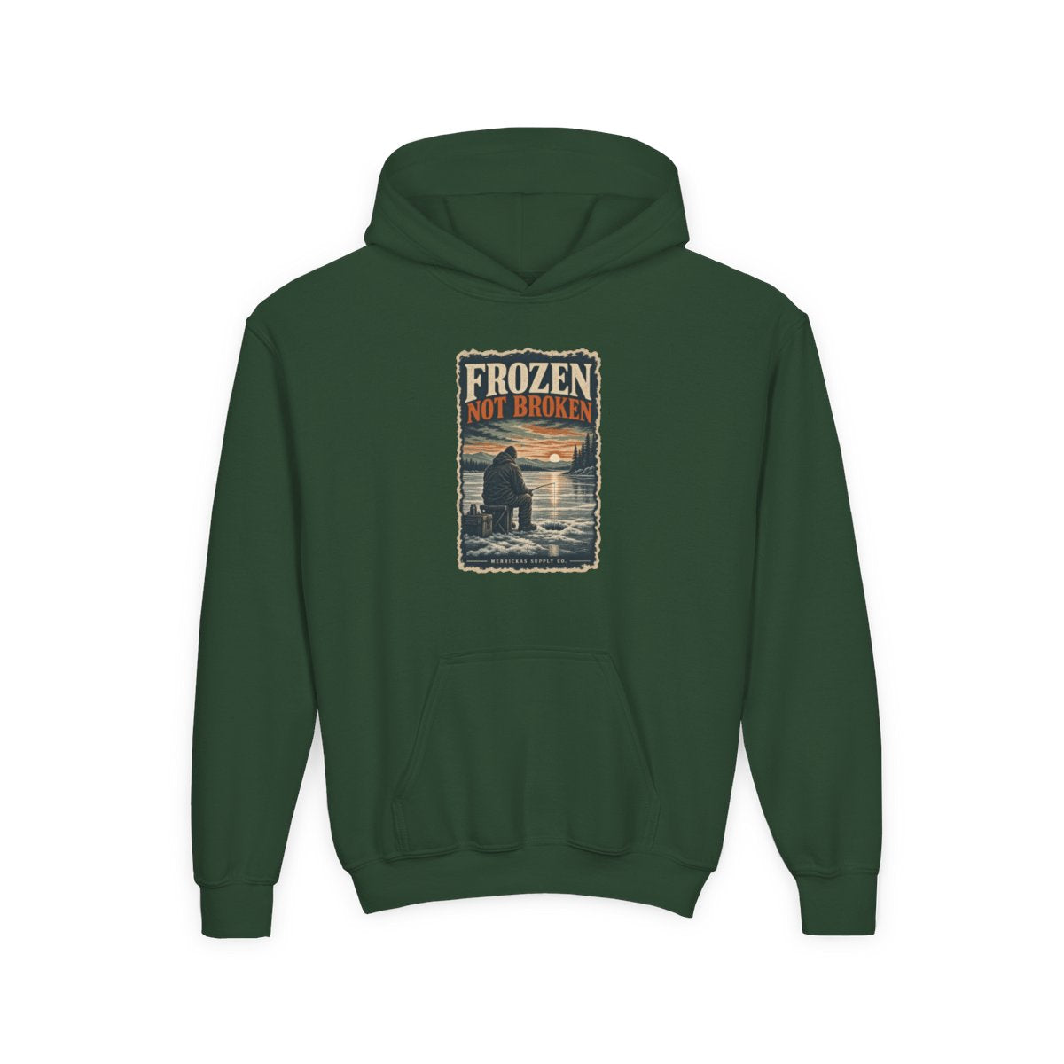 Frozen Not Broken Youth Hoodie