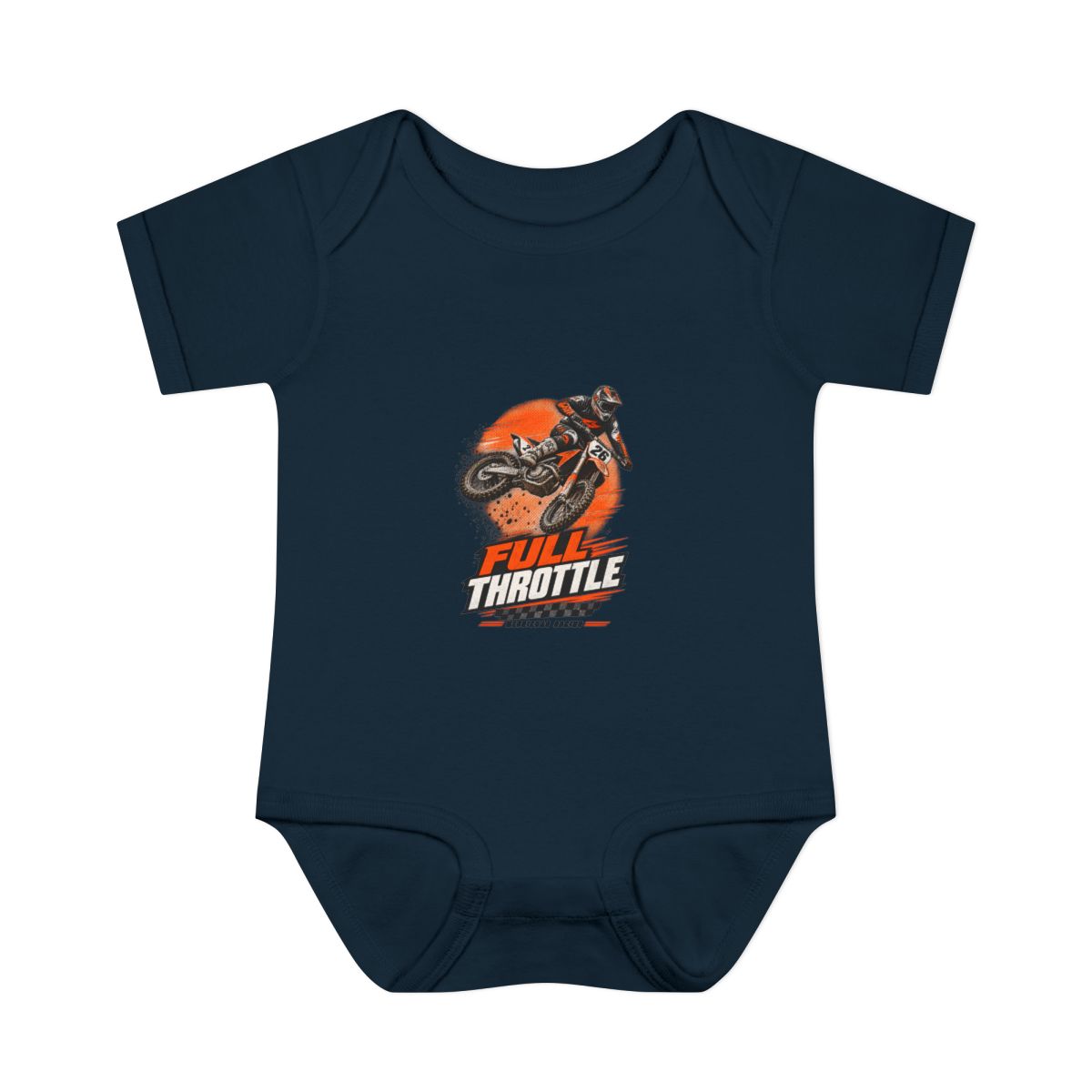 Full Throttle Baby Onesie