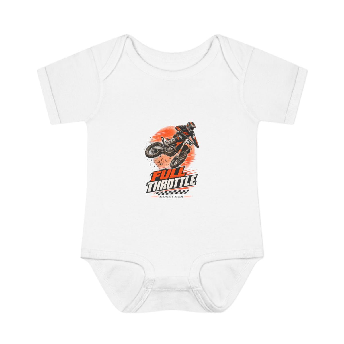 Full Throttle Baby Onesie