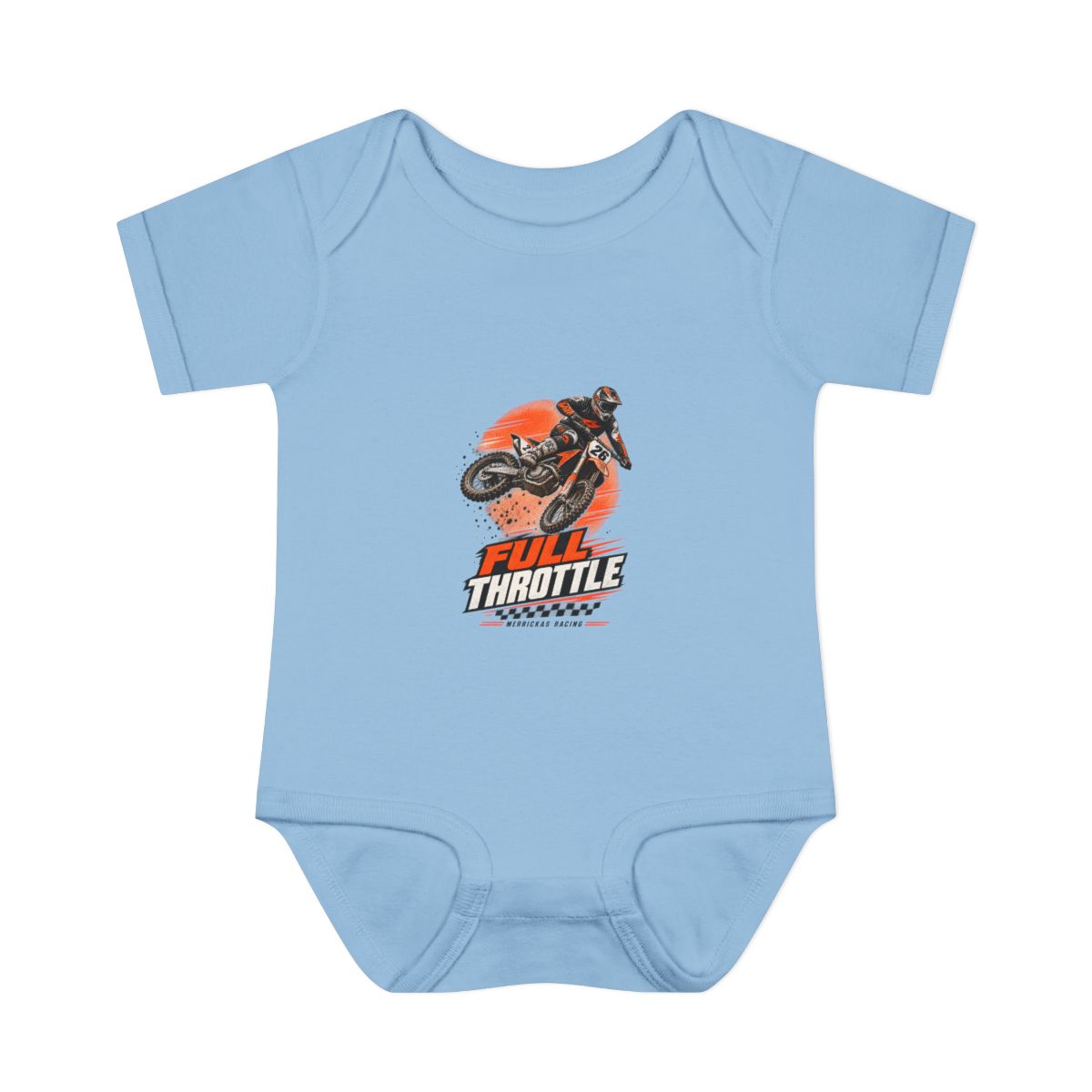 Full Throttle Baby Onesie
