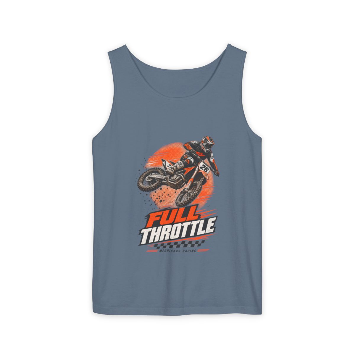 Full Throttle Garment-Dyed Tank