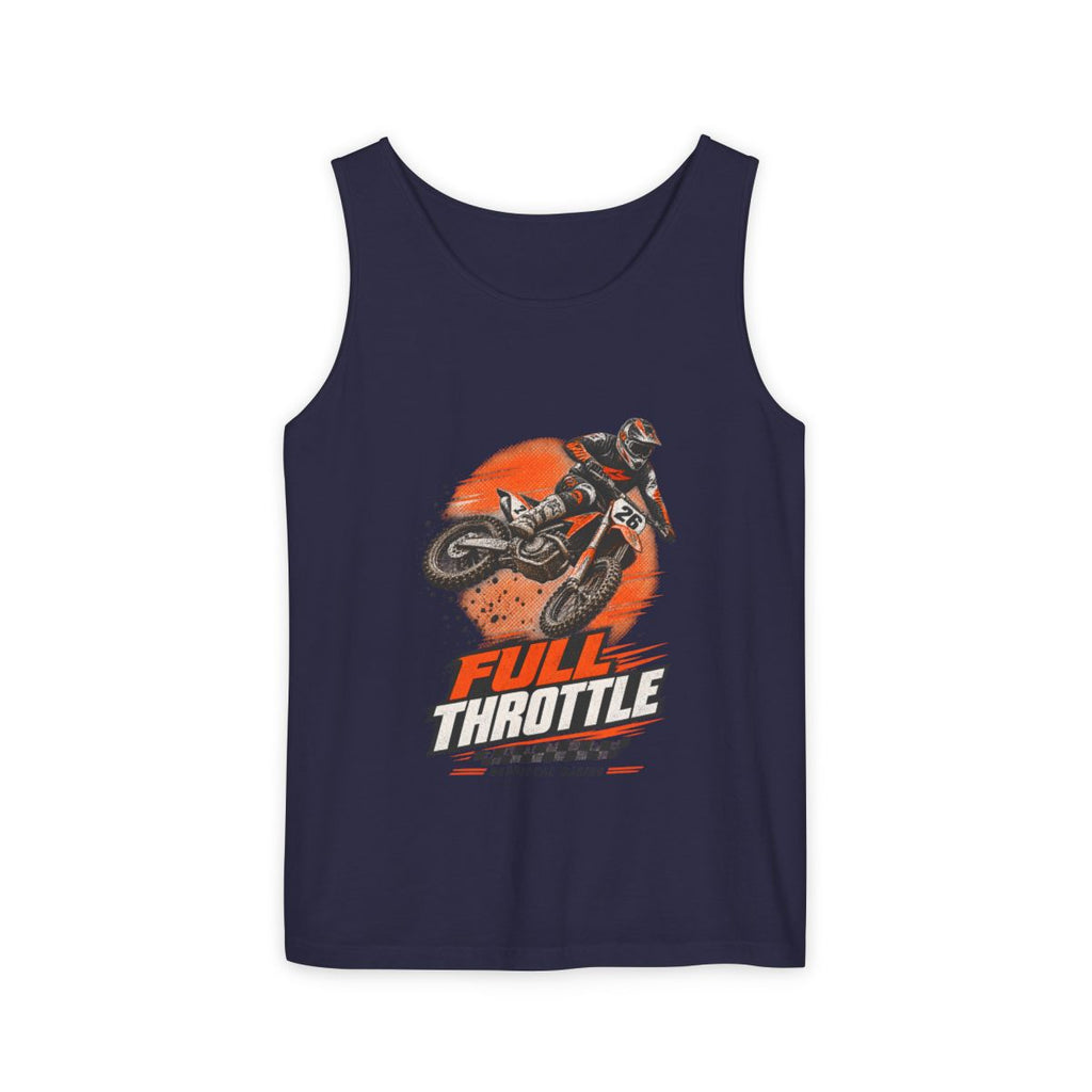 Full Throttle Garment-Dyed Tank