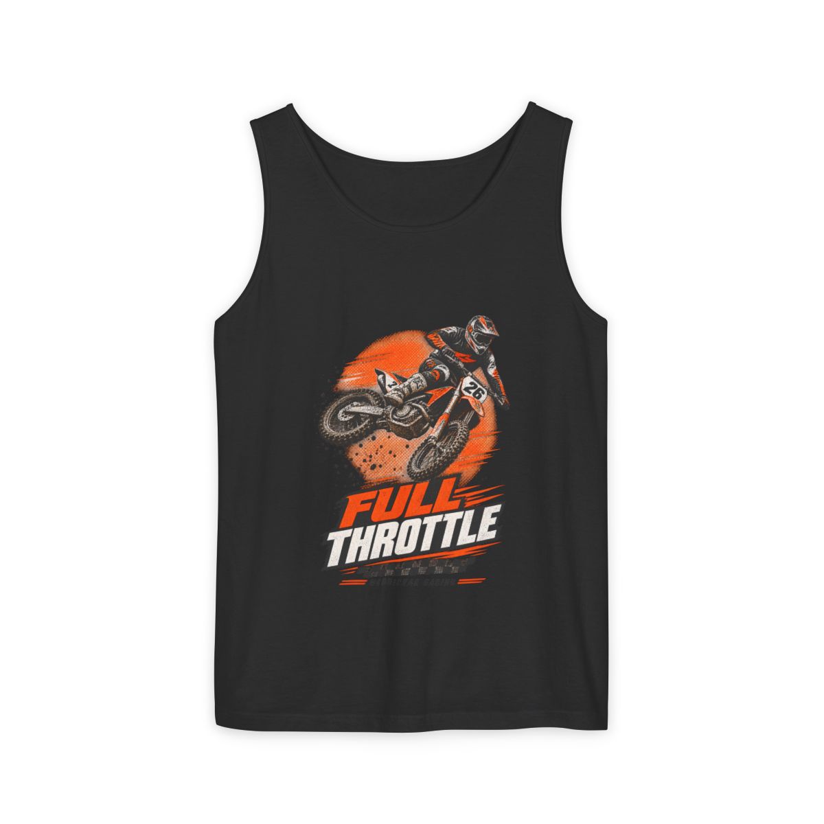 Full Throttle Garment-Dyed Tank
