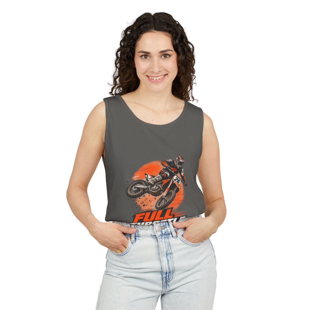 Full Throttle Garment-Dyed Tank